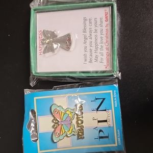 BUY MORE. SAVE MORE. Pair of Religious Pins